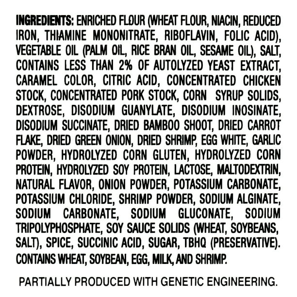 Taza Nissin de Fideos con Camarones 2.25 oz