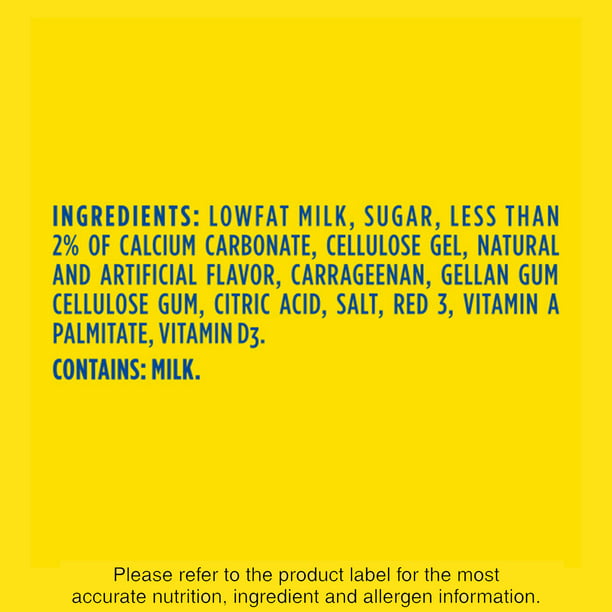 Nestle Nesquik Leche baja en grasa con sabor a fresa lista para beber 14 fl oz