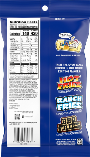 Andy Capp's Cheddar Fries 3oz