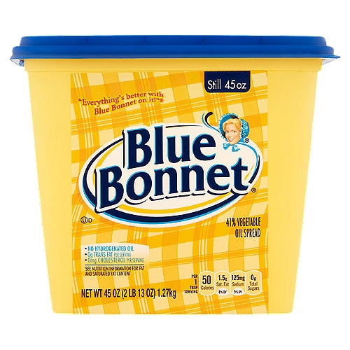 Blue Bonnet 41% Vegetable Oil Spread 45 oz