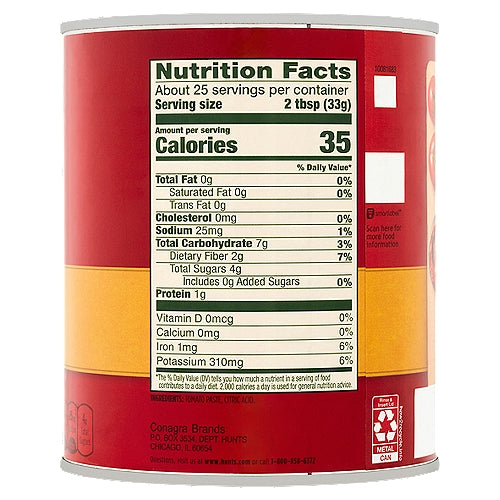 Pasta de tomate Hunt's 29 oz