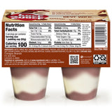 Snack Pack Chocolate Vanilla Pudding Cups Made with Real Milk 3.25 oz 4 Pack
