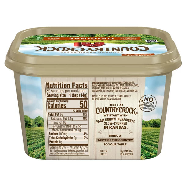 Country Crock Original Vegetable Oil Spread 15 oz Tub