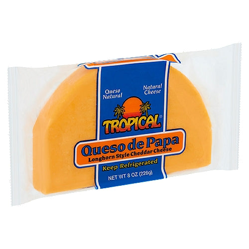 Tropical Longhorn Style Cheddar Cheese 8 oz