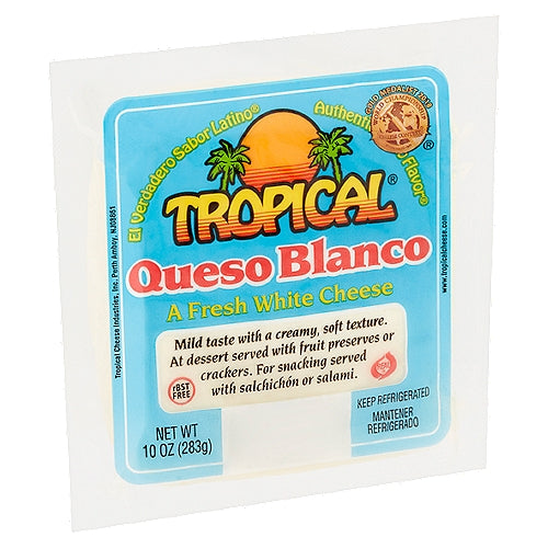 Tropical Queso Blanco Fresh White Cheese 10 oz
