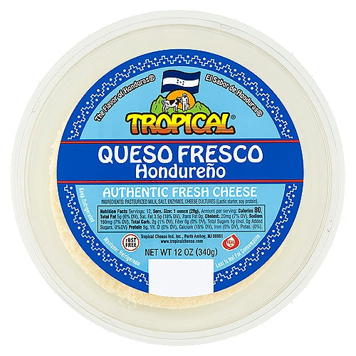 Tropical Authentic Fresh Cheese 12 oz