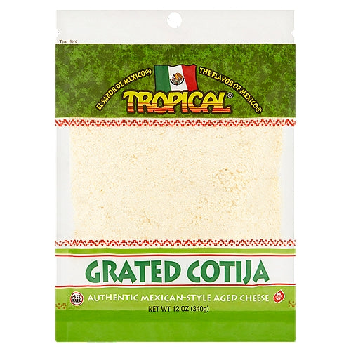 Tropical Grated Cotija Cheese 12 oz