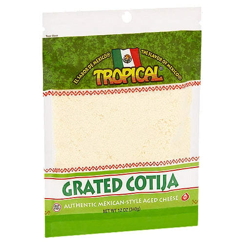 Queso Cotija Tropical Rallado 12 oz