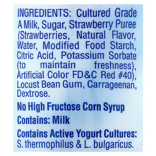 Tropical Strawberry Drinkable Yogurt 7 fl oz