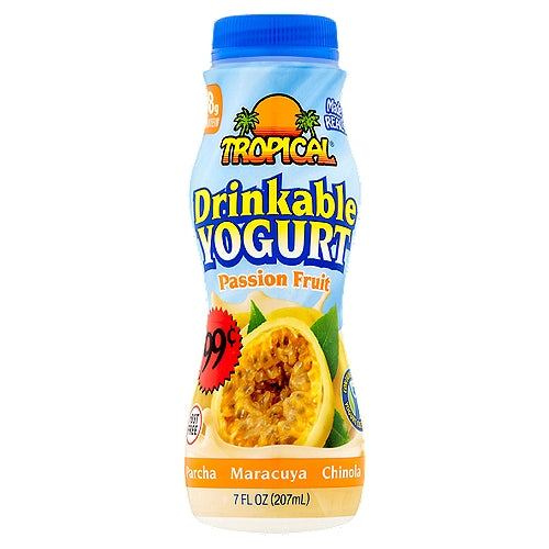 Yogurt bebible de maracuyá tropical 7 fl oz