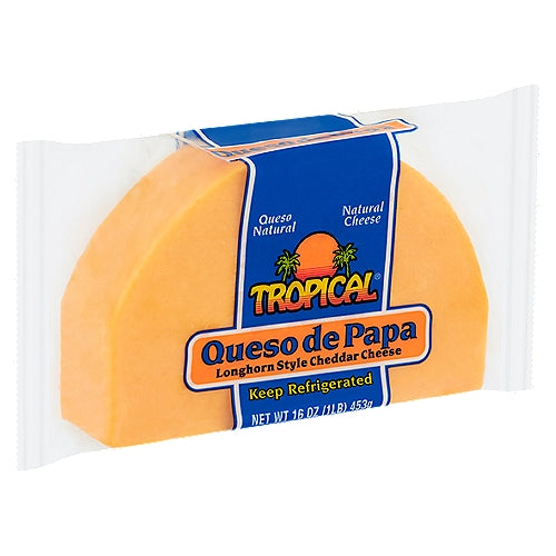 Tropical Longhorn Style Cheddar Cheese 16 oz