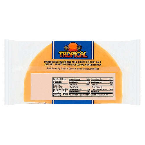 Tropical Longhorn Style Cheddar Cheese 16 oz