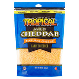Tropical Fancy Shredded Mild Cheddar Natural Cheese 8 oz