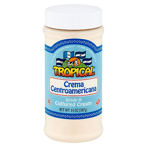 Tropical Central American Cultured Cream 14 oz