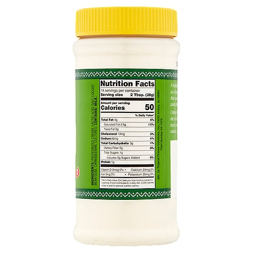 Tropical Mexican Sour Cream 14 oz