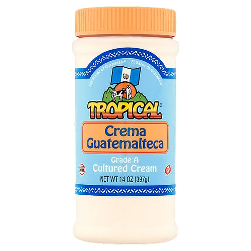 Tropical Crema Guatemalteca Cultured Cream 14 oz