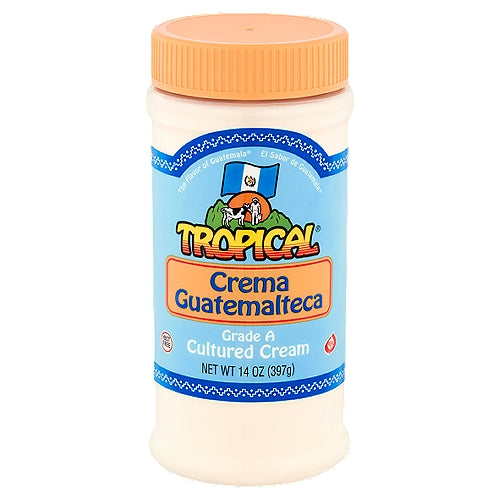 Tropical Crema Guatemalteca Crema Cultivada 14 oz