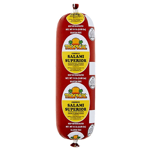 Salami Superior Cocido Tropical 14 oz
