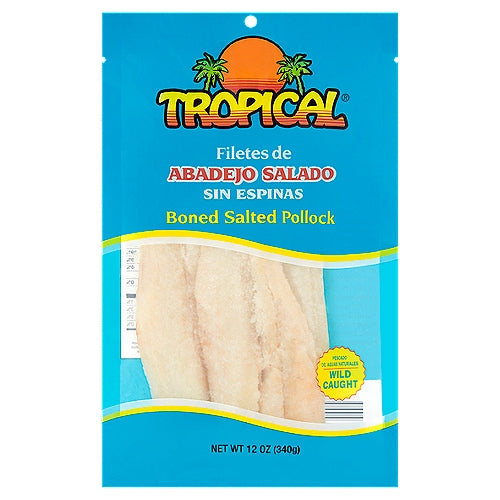 Tropical Boned Salted Pollock 12 oz