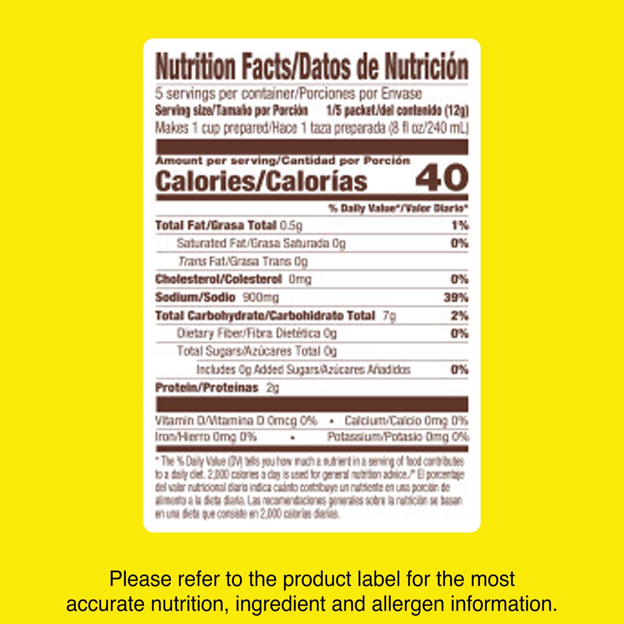 Maggi Rib Flavored Soup Mix 2.05 Oz 2.046 oz