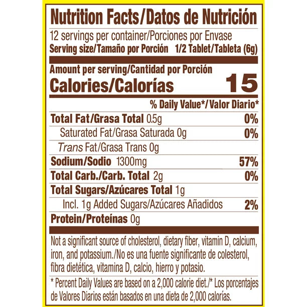 Maggi Beef Flavored Bouillon Tablets 2.32 oz 6 Tablets