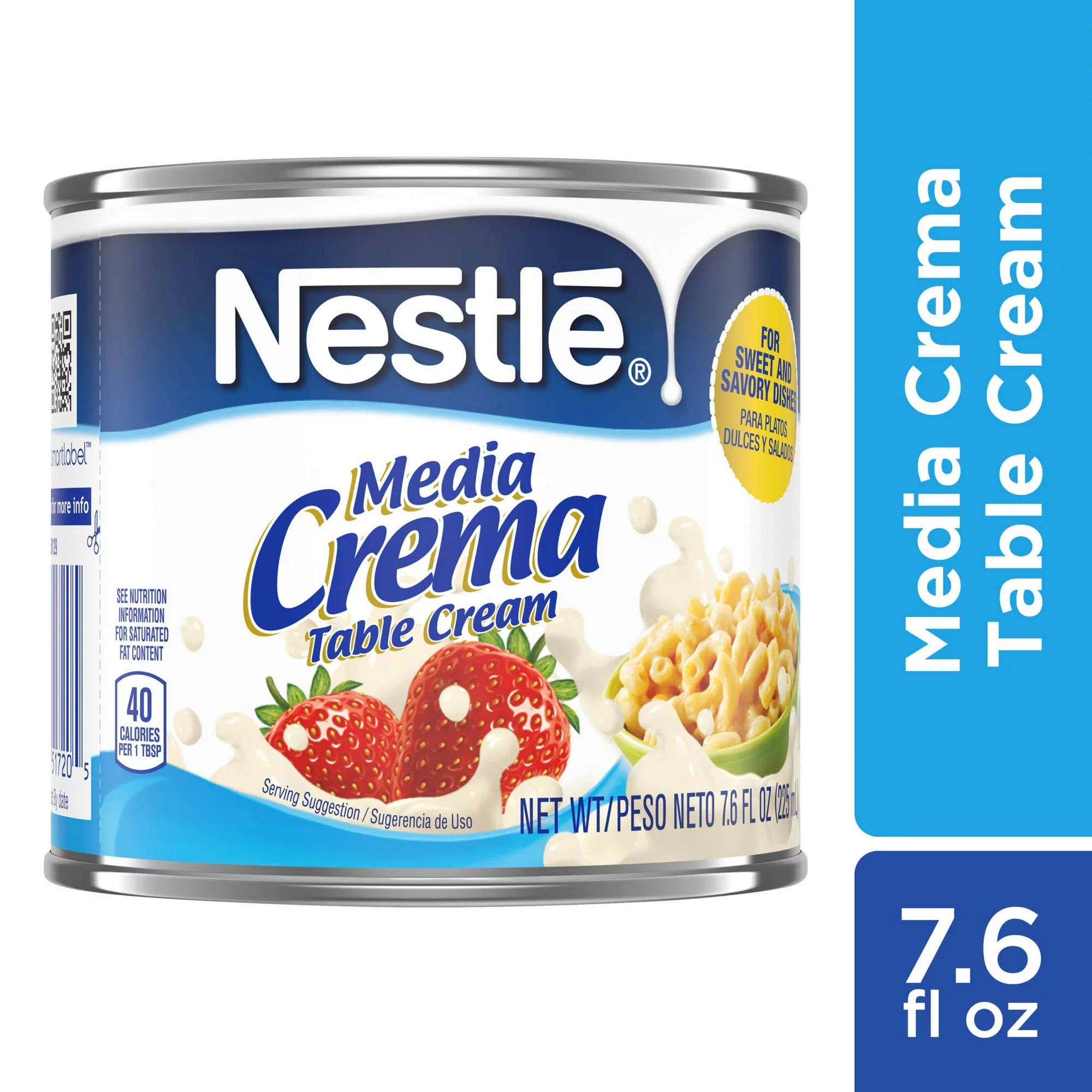 Nestle Media Crema Neutral Flavor Table Cream 7.6 fl oz