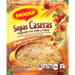 Maggi Mezcla de sopa con sabor a pollo y pasta vegetal estilo casero de 80 calorías 3.24 oz