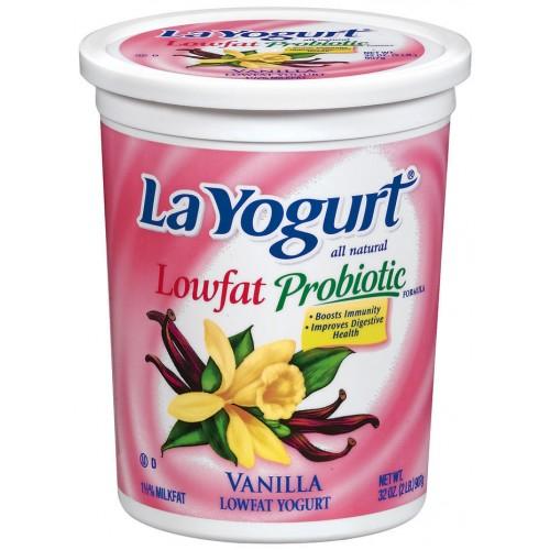La Yogurt Vanilla Lowfat 32 oz