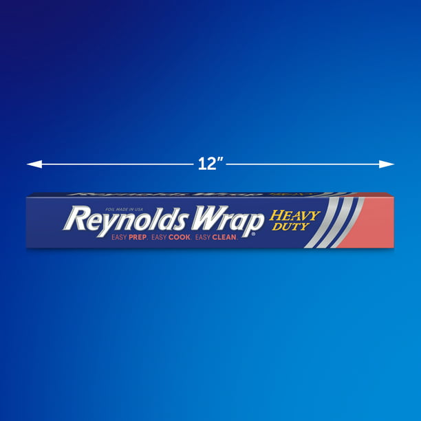 Papel de aluminio Reynolds Wrap Heavy Duty 50 pies cuadrados