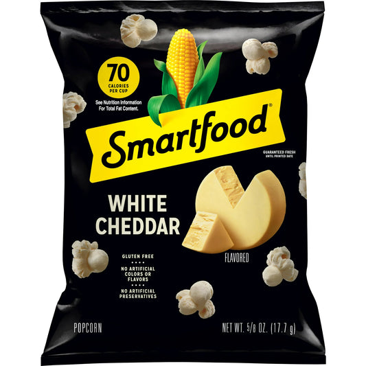 Smartfood® Popcorn Palomitas de maíz con queso cheddar blanco 0.625 oz. Bolsa