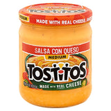 Tostitos Medium Salsa Con Queso 15 oz