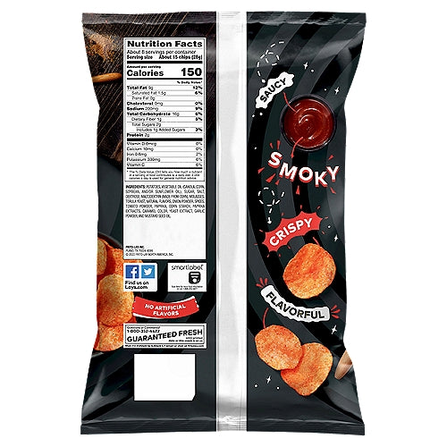 Lay's Barbecue Flavored Potato Chips 7 3/4 oz