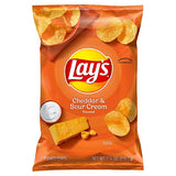 Lay's Cheddar & Sour Cream Flavored Potato Chips 7 3/4 oz