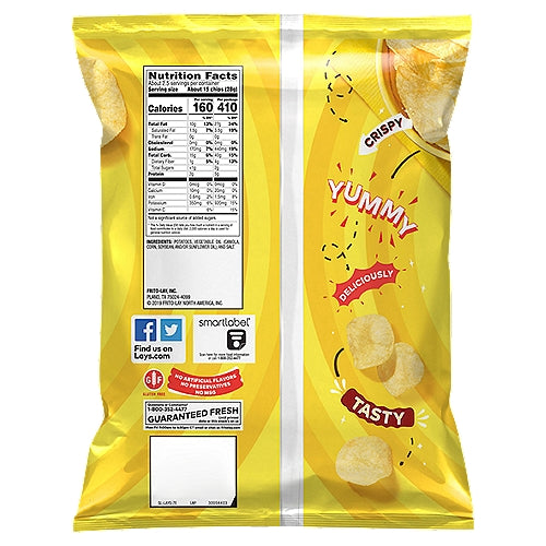 Lay's Classic Potato Chips 2.625 oz Bag