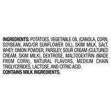 Patatas fritas Lay's con sabor a crema agria y cebolla, 2.62 oz