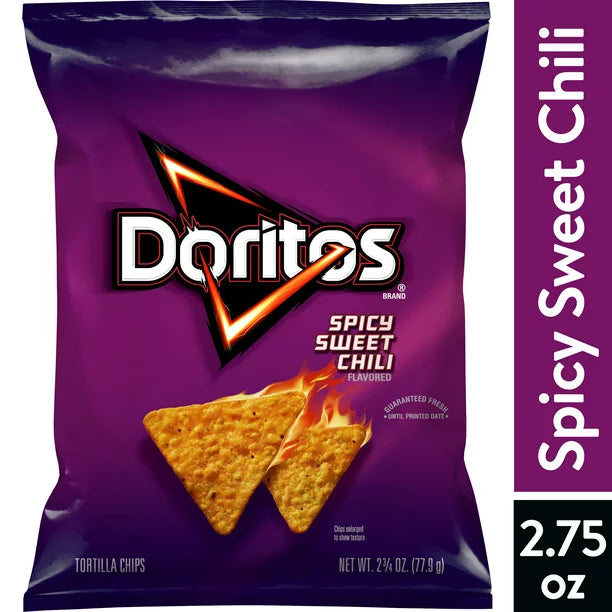 Doritos Sweet Chili Flavored Tortilla Chips 2.75 oz Bag