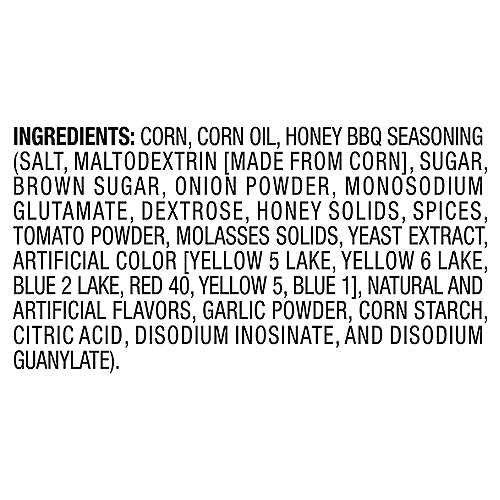 Fritos Flavor Twists Honey BBQ Flavored Corn Snacks 3 1/2 oz