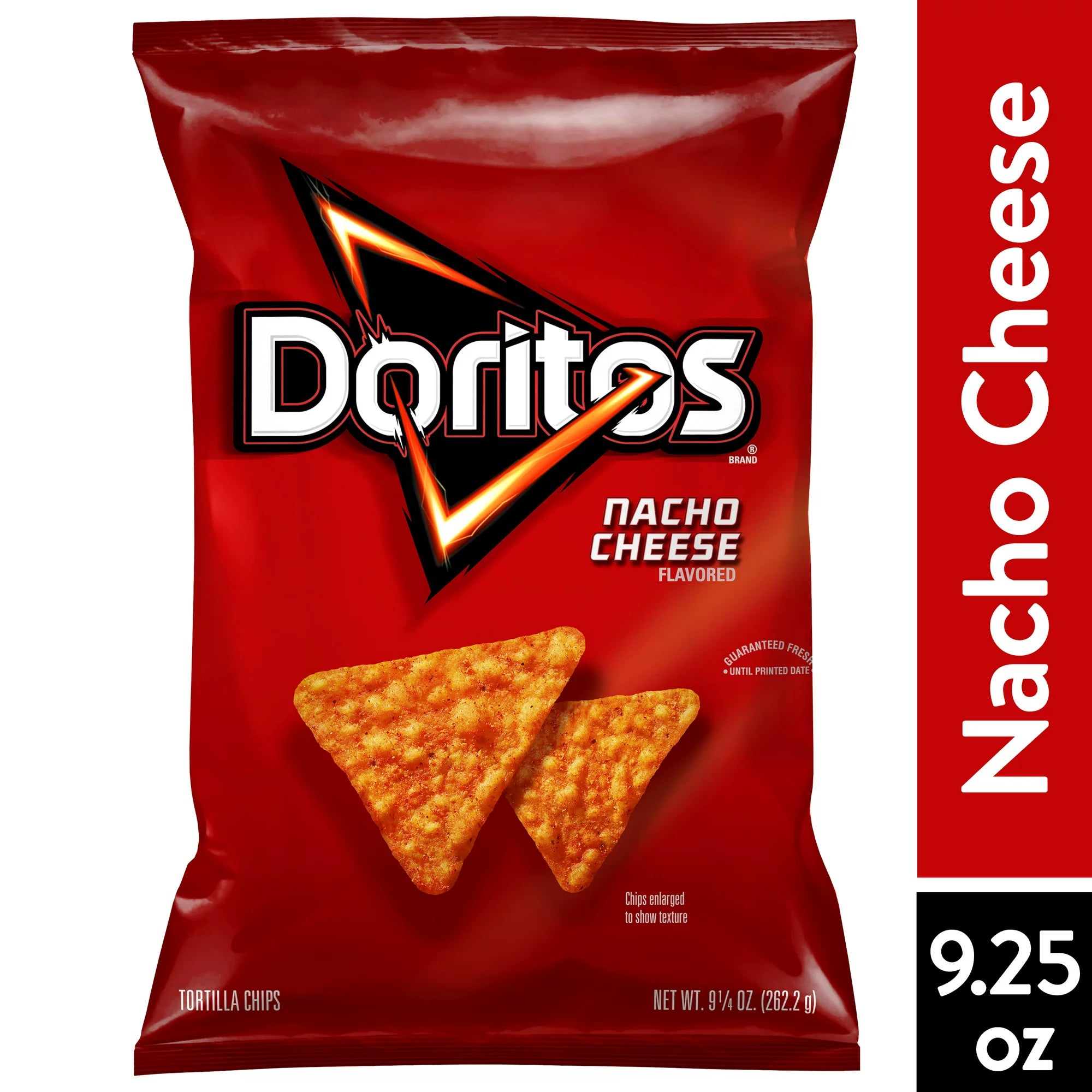 Doritos Nacho Chips de tortilla con sabor a queso bolsa de 9.25 oz