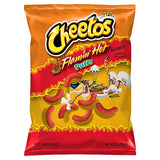Cheetos Flamin' Hot Puffs Cheese Flavored Snacks 8 oz