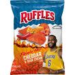 Ruffles Patatas Fritas Flamin' Hot Cheddar Crema Agria 2 1/2 Onza