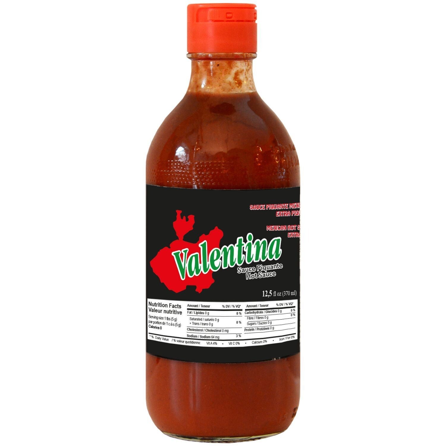 Salsa picante mexicana extra caliente Valentina 12.5 fl oz