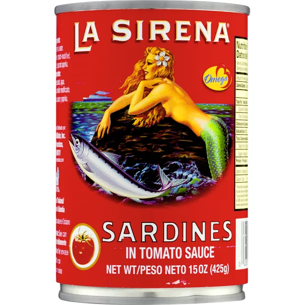 La Sirena Sardines in Tomato Sauce 15oz