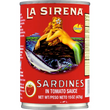 La Sirena Sardines in Tomato Sauce 15oz