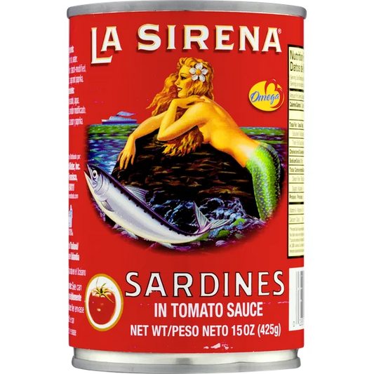 La Sirena Sardinas En Salsa De Tomate 15oz