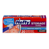 Bolsas de almacenamiento Hefty Slider Quart Size