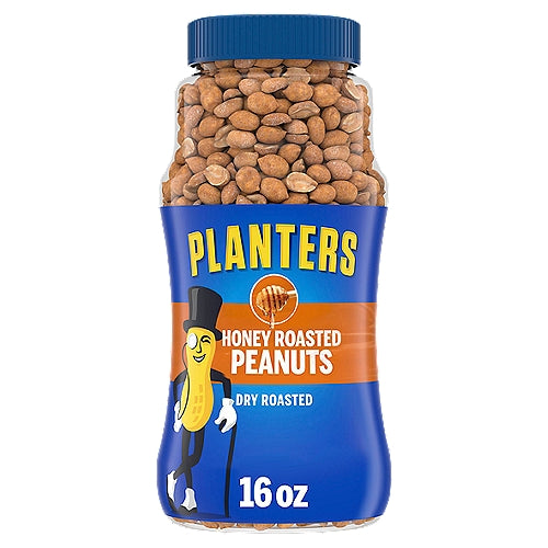 Planters Honey Dry Roasted Peanuts 16 oz