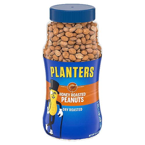 Planters Honey Dry Roasted Peanuts 16 oz