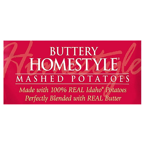 Idahoan Buttery Homestyle® Mashed Potatoes 4 oz Pouch