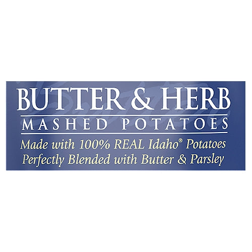 Idahoan Butter & Herb Mashed Potatoes 4 oz Pouch