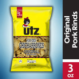Utz Chicharrones Original Fried Pork Rinds 3 oz